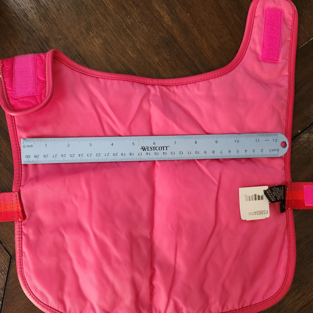Coach Fuchsia Quilted Dog Vest - Picture 6 of 8